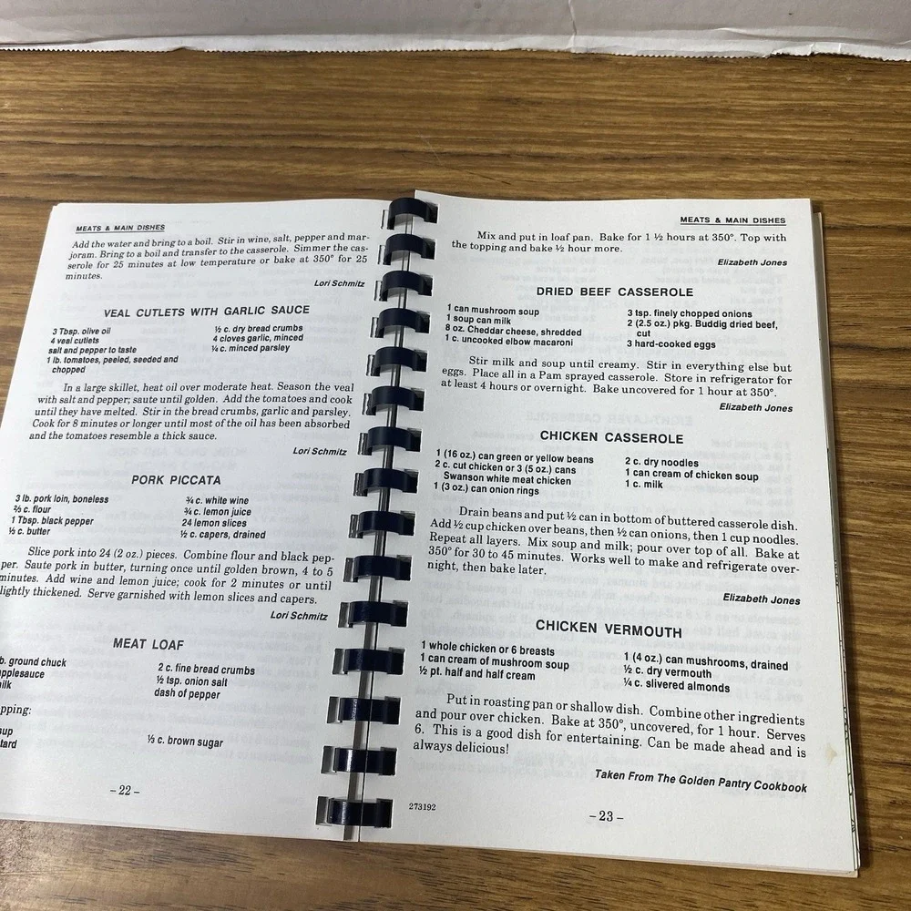 VTG Seasoned With Love Rennes Health Center Appleton Wisconsin Cookbook Comb